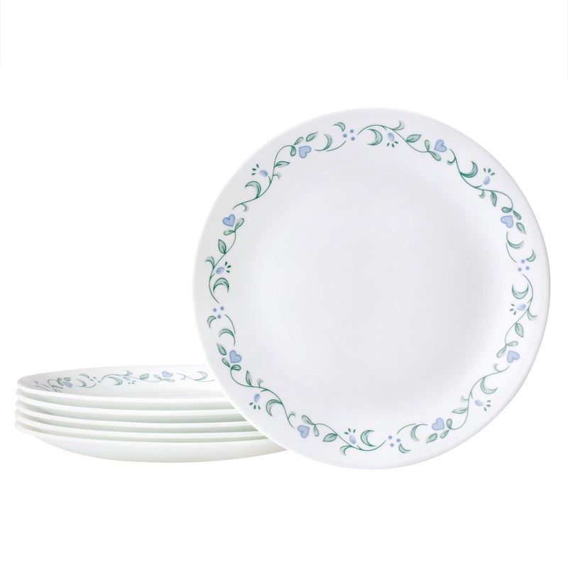 Corelle 1136757 Lunch Plate 8 Pieces White - Image 1